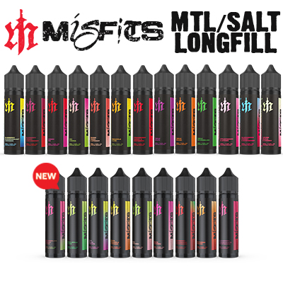 International - Misfits - MTL/Salt Longfill Flavour Drops 60ml