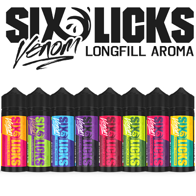 International - Six Licks Venom - Longfill Flavour 120ml