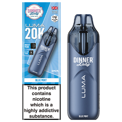 Dinner Lady Luma Disposable 50mg Blue Mint 1x 1