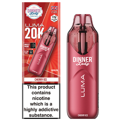 Dinner Lady Luma Disposable 50mg Cherry Ice 1x 1