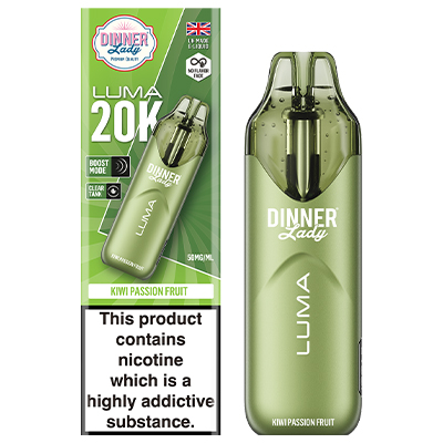 Dinner Lady Luma Disposable 50mg Kiwi Passion Fruit 1x 1