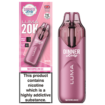 Dinner Lady Luma Disposable 50mg Watermelon Ice 1x 1