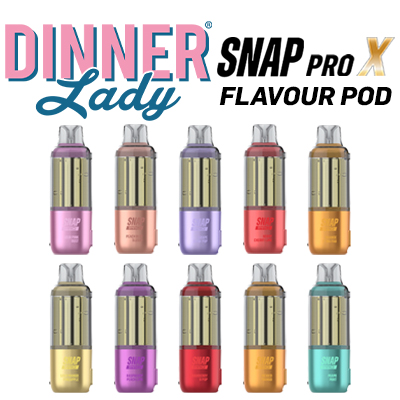 Dinner Lady Snap Pro X Disposable Flavour Pod 50mg 1x 5