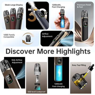 Hellvape VSEENOW Pod Kit Features