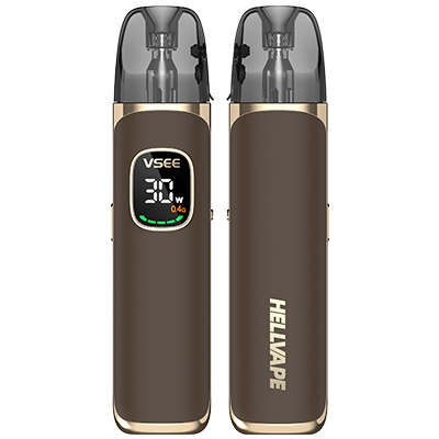 Hellvape VSEENOW Pod Kit Mocha Brown
