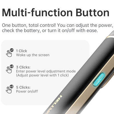 Hellvape VSEENOW Pod Kit Multi Function Button