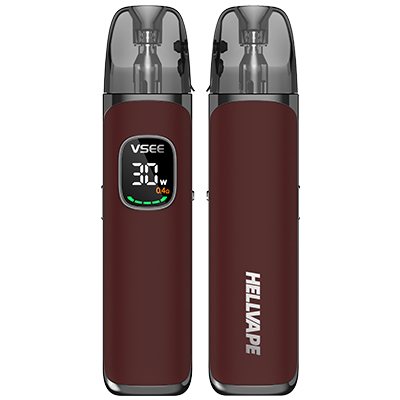 Hellvape VSEENOW Pod Kit Rouge Bordeaux Red