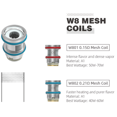 Hellvape Wirice Launcher Tank Mesh Coils 1