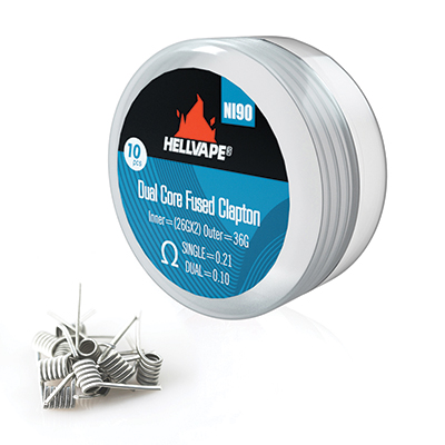 Hellvape NI 90 Dual Core Fused Clapton 1