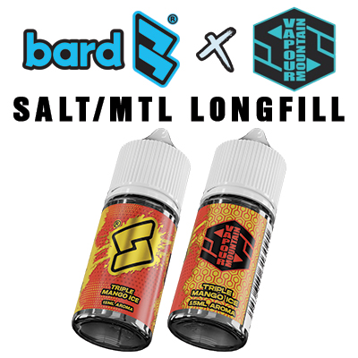 International Bardx Vapour Mountain Tripple Mango Salt MTL Longfill Aroma 30ml