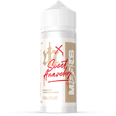 International Misfitsx Sweet Anarchy Biscoff Cheesecake Longfill Flavour Drops 120ml