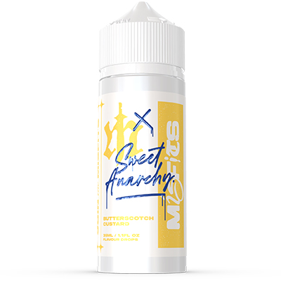 International Misfitsx Sweet Anarchy Butterscotch Custard Longfill Flavour Drops 120ml