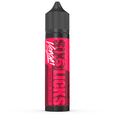 International Six Licks Venom Berried Alive MTL Salt Longfill Flavour 60ml