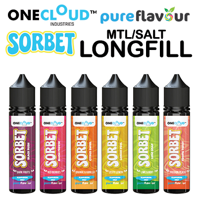 Local One Cloud Sorbet MTL Salt Longfill Pure Flavour 60ml