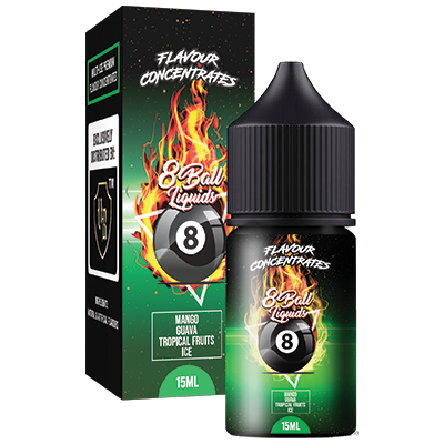 Local VR 8 Ball Mango Guava Tropical Fruits Ice Salt MTL Longfill Aroma