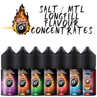 Local VR 8 Ball Salt MTL Longfill Aroma
