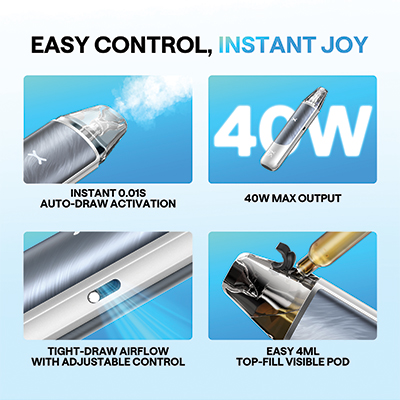 OXVA Ne Xlim Go Pod Kit 10
