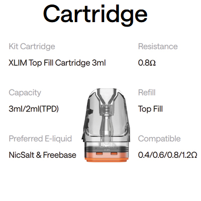 OXVA Xlim GO Lite Pod Kit Cartridge
