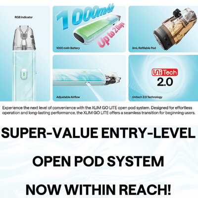 OXVA Xlim GO Lite Pod Kit Features