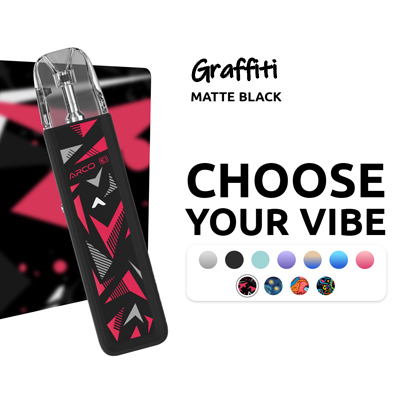 Smok Arco E 1 Pod Kit Graffiti Matte Black 1