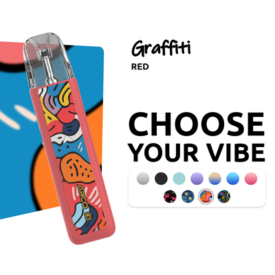 Smok Arco E 1 Pod Kit Graffiti Red 1