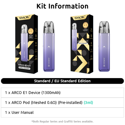 Smok Arco E 1 Pod Kitinfo