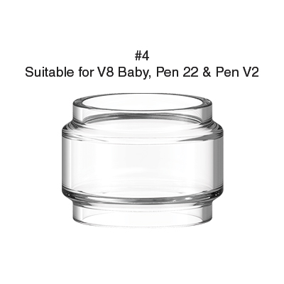 Smok Bubble Glass Tube 3ml 4 Suitablefor V 8 Baby Pen 22 Pen V 2