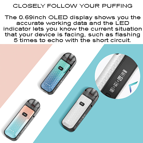 Smok Nord 5 Screen