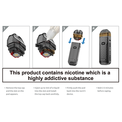 Smok Nord 5howto Fill