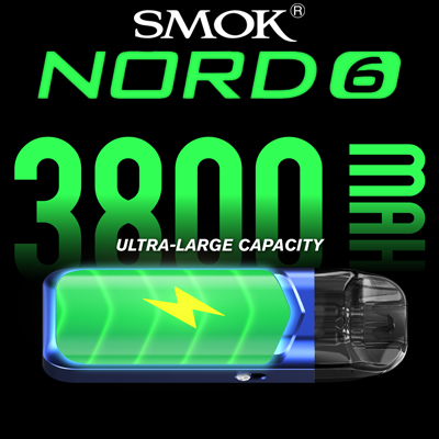 Smok Nord 6 Pod Kit Battery