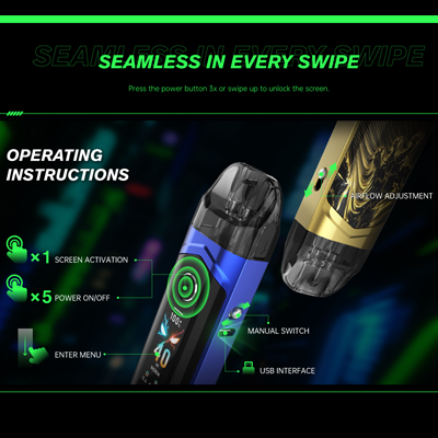 Smok Nord 6 Pod Kit Screen