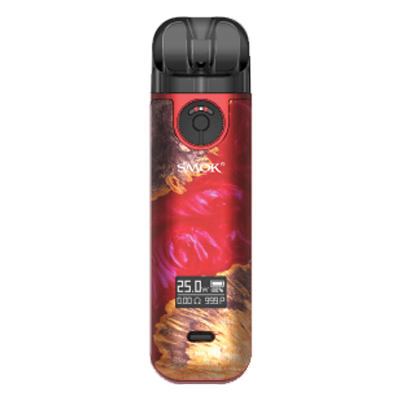Smok Novo 4 Pod Kit Red Stabilizing Wood