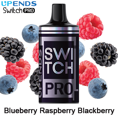 Upends Switch Pro Disposable Pod 50mg Blueberry Raspberry Blackberry 1x 20