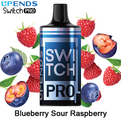 Upends Switch Pro Disposable Pod 50mg Blueberry Sour Raspberry 1x 20