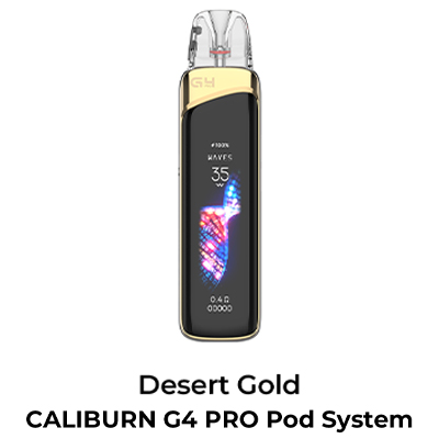 Uwell Caliburn G 4 Pro Pod Kit Desert Gold
