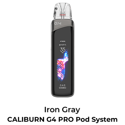Uwell Caliburn G 4 Pro Pod Kit Iron Grey