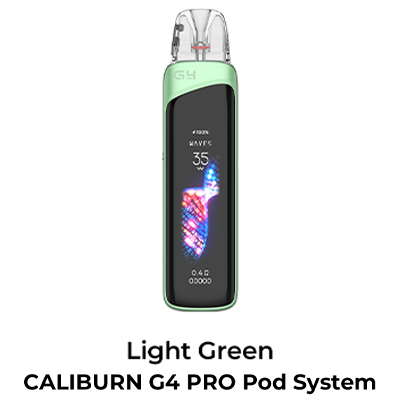 Uwell Caliburn G 4 Pro Pod Kit Light Green