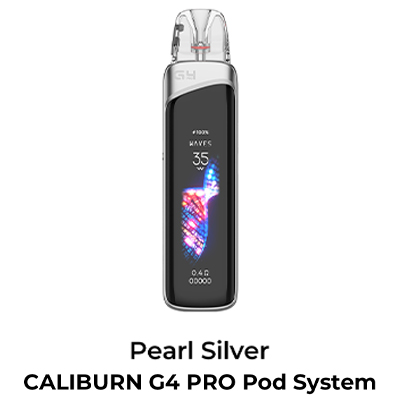 Uwell Caliburn G 4 Pro Pod Kit Pearl Silver