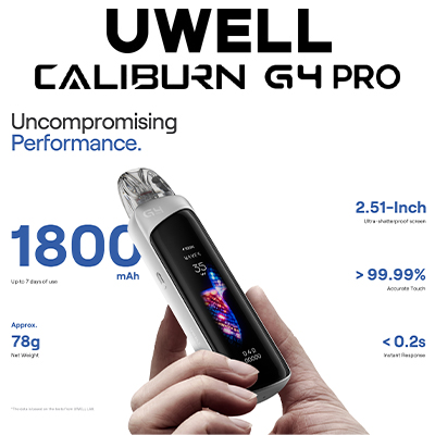 Uwell Caliburn G 4 Pro Pod Kit Performance