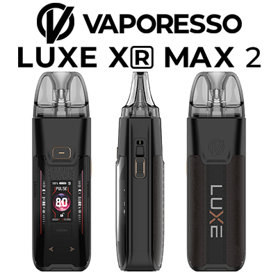 Vaporesso LUXEXR Max 2 Pod Mod Dark Black Leather 1