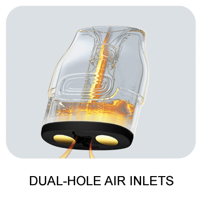 Voopoo Vthru Vmate Pod Replacement 1x 2 Dual Hole