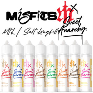 International - Misfits x Sweet Anarchy - MTL/Salt Longfill Flavour Drops 60ml
