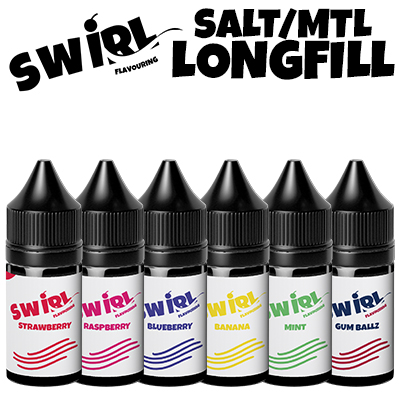 International - Swirl - Salt/MTL Longfill Flavouring 30ml