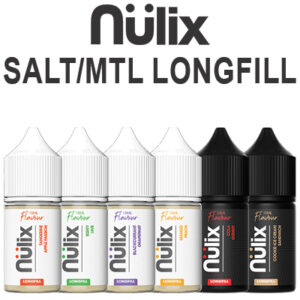 Local - Nulix Salt/MTL Longfill Aroma 30ml