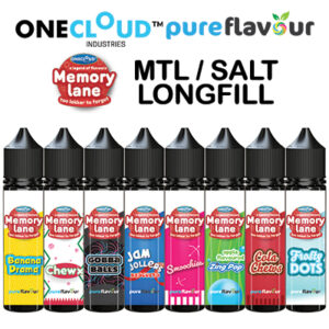 Local - One Cloud Memory Lane MTL/Salt Longfill Pure Flavour 60ml