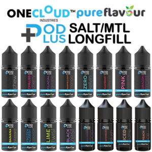 Local - One Cloud Pod Plus Salt/MTL Longfill Pure Flavour 30ml