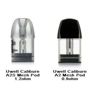 Uwell Caliburn A2 & A2S Mesh Pod Cartridge - 1x4