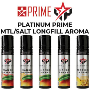 Local - Prime Platinum MTL/Salt Longfill Flavour Shot 60ml