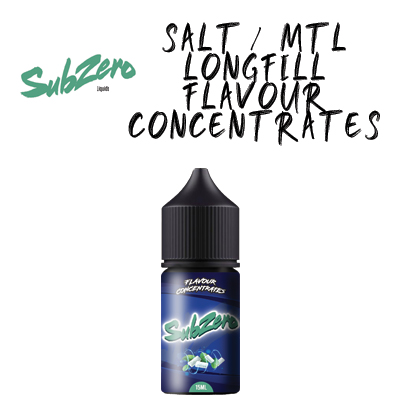 Local - VR Sub Zero Salt/MTL Longfill Aroma 30ml