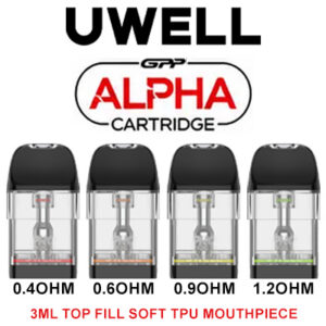 Uwell Caliburn GPP Alpha Mesh Pod Cartridge - 1x4